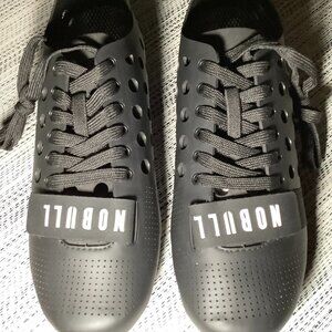 NOBULL NWOT Trainer Shoes Black Perforated Cross Training Gym Shoes